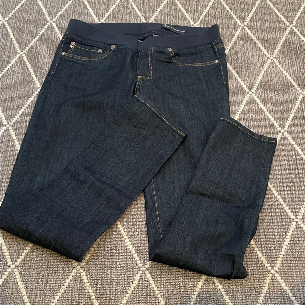 AG Adriano Goldschmied women  Indigo Straight Jeans